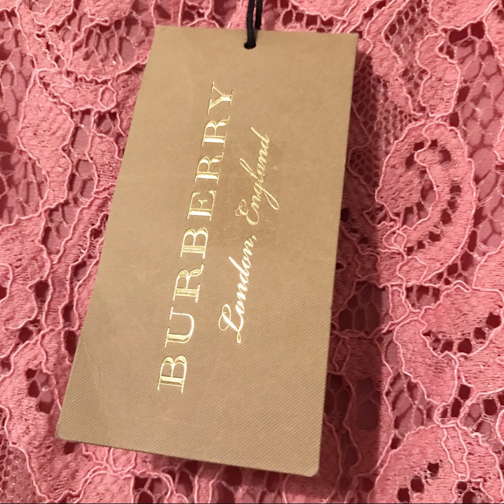 Burberry “Christy” lace fit and flare dress. - Picture 5 of 5
